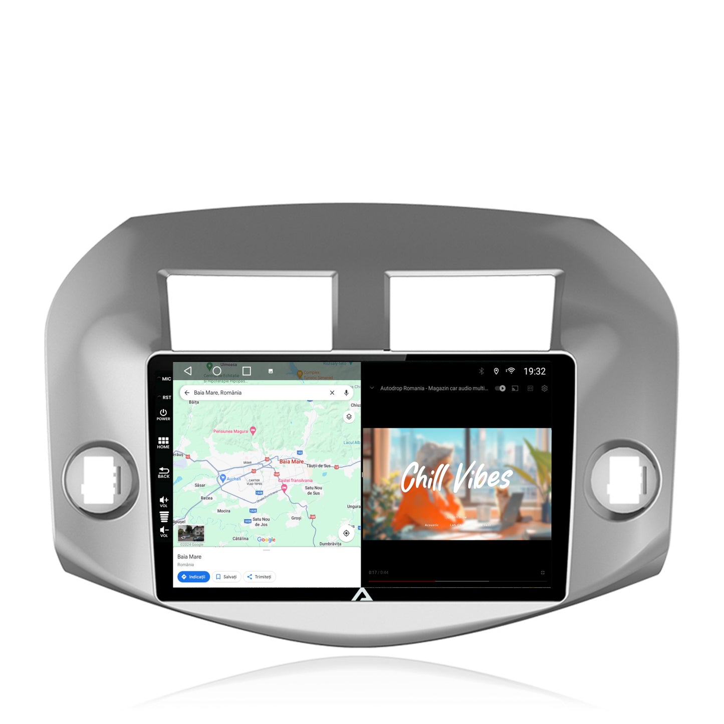 Navigatie Toyota RAV4 (2005-2013), Android, A-Octacore / 4GB RAM + 64GB ROM, 10.1 Inch - AD-BGA10004+AD-BGRKIT069A