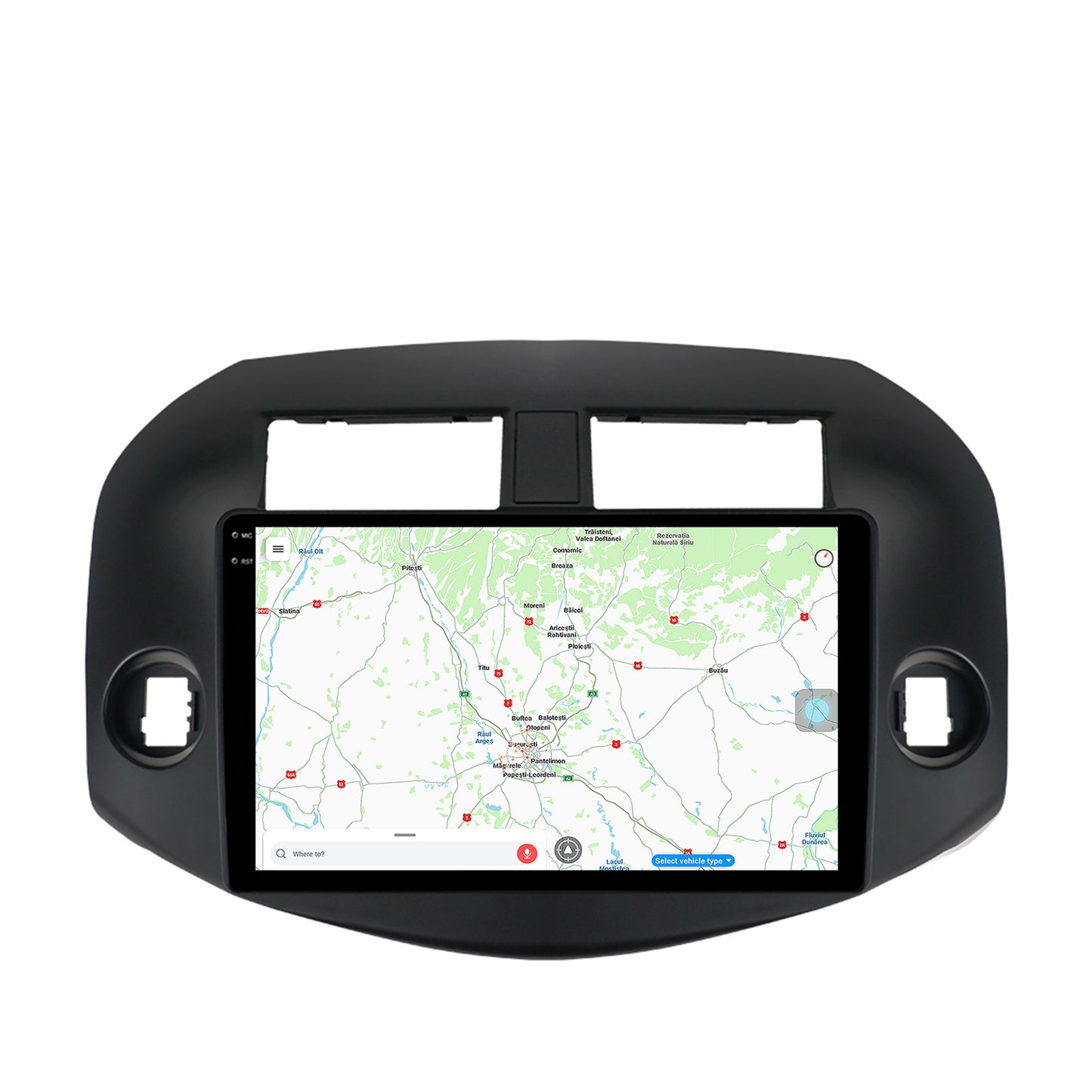 Navigatie Toyota RAV4 (2005-2013), Android, V-Octacore / 4GB RAM + 64GB ROM, 10.36 Inch - AD-BGV10004+AD-BGRKIT069B