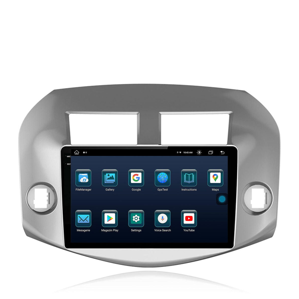 Navigatie Toyota RAV4 (2005-2013), Android, X-Octacore / 8GB RAM + 256GB ROM, 10.36 Inch - AD-BGX10008+AD-BGRKIT069A