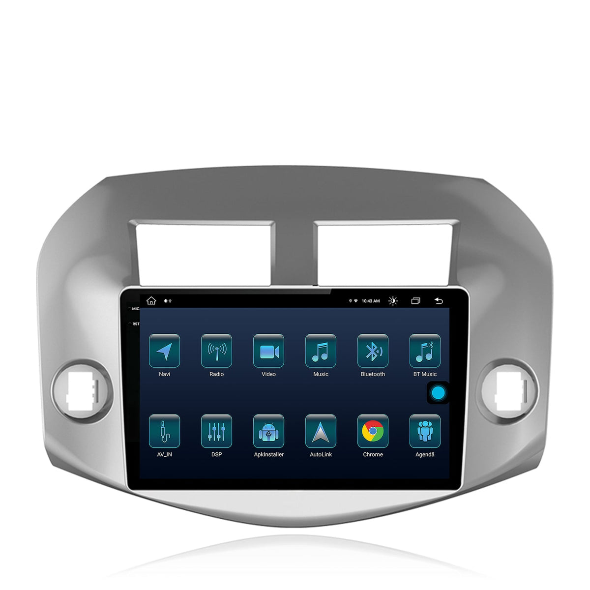 Navigatie Toyota RAV4 (2005-2013), Android, X-Octacore / 8GB RAM + 256GB ROM, 10.36 Inch - AD-BGX10008+AD-BGRKIT069A