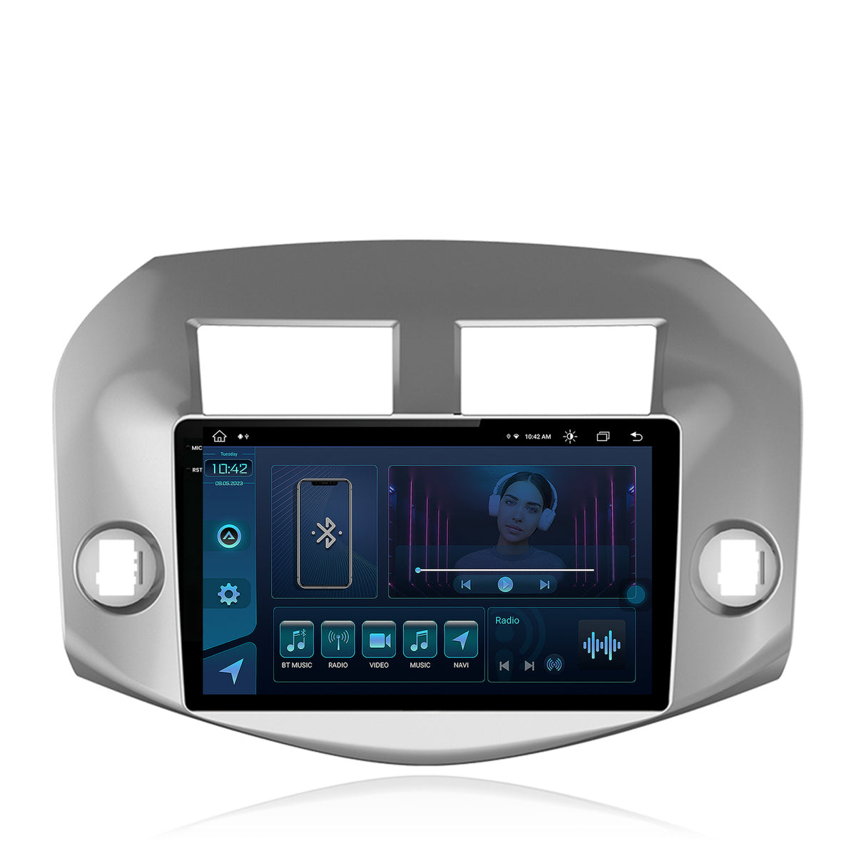 Navigatie Toyota RAV4 (2005-2013), Android, X-Octacore / 8GB RAM + 256GB ROM, 10.36 Inch - AD-BGX10008+AD-BGRKIT069A