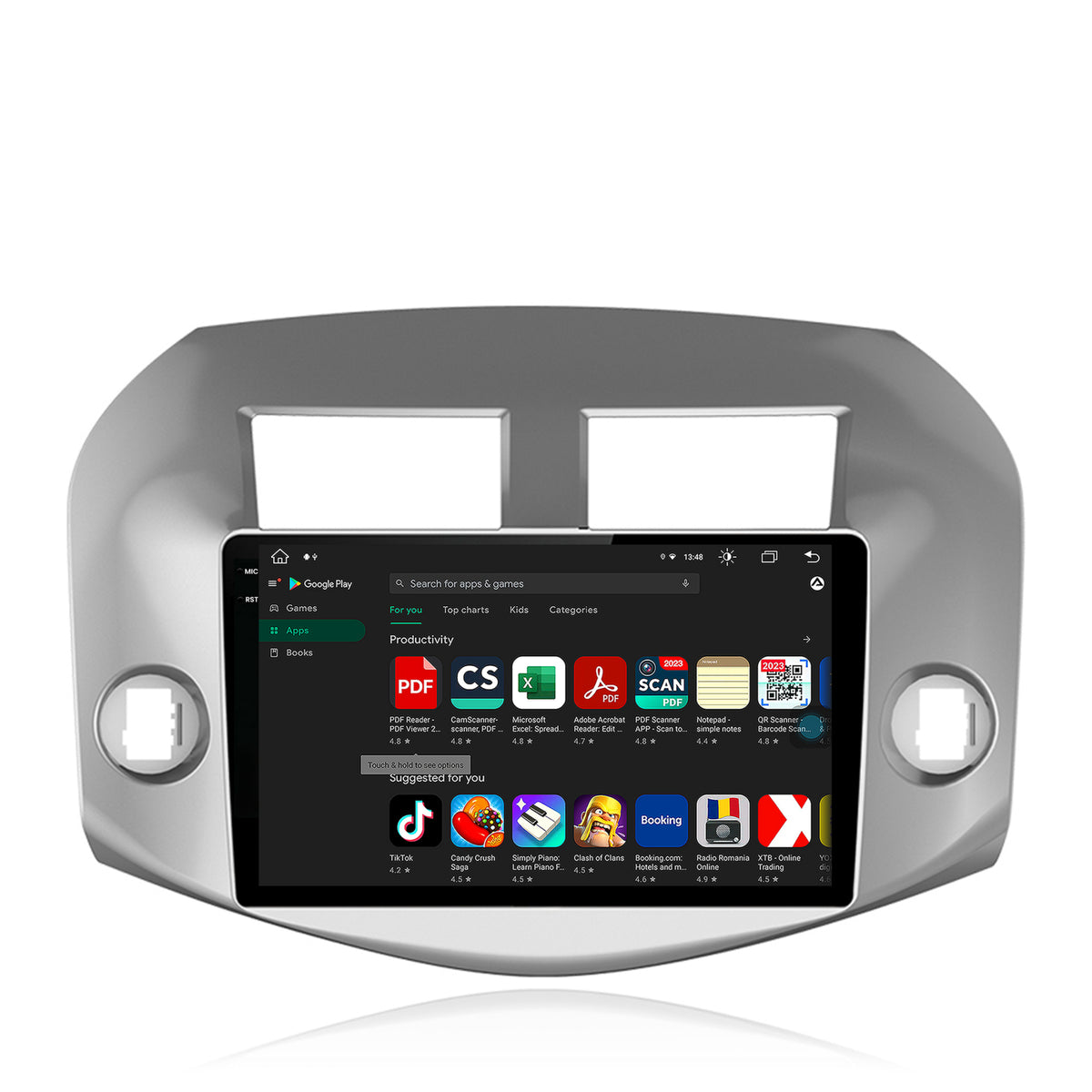 Navigatie Toyota RAV4 (2005-2013), Android, X-Octacore / 8GB RAM + 256GB ROM, 10.36 Inch - AD-BGX10008+AD-BGRKIT069A
