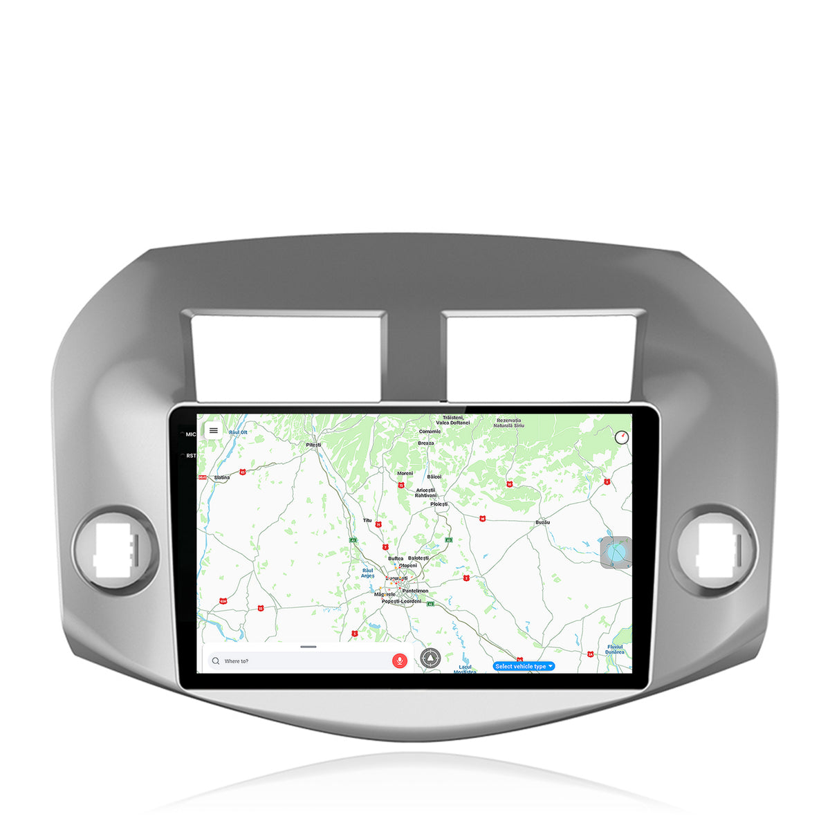 Navigatie Toyota RAV4 (2005-2013), Android, X-Octacore / 8GB RAM + 256GB ROM, 10.36 Inch - AD-BGX10008+AD-BGRKIT069A