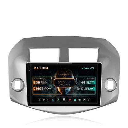 Navigatie Toyota RAV4 (2005-2013), Android, X-Octacore / 8GB RAM + 256GB ROM, 10.36 Inch - AD-BGX10008+AD-BGRKIT069A
