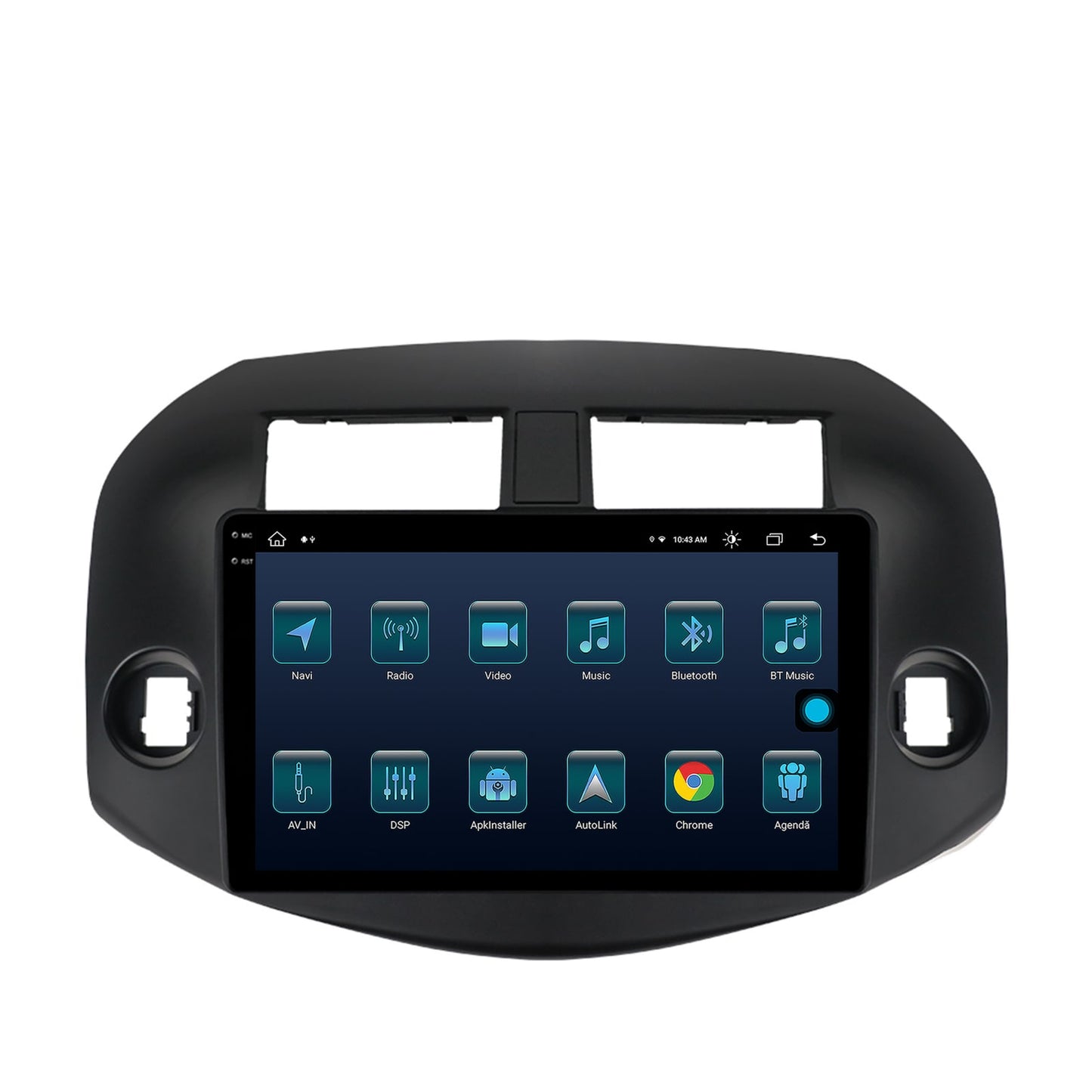 Navigatie Toyota RAV4 (2005-2013), Android, X-Octacore / 8GB RAM + 256GB ROM, 10.36 Inch - AD-BGX10008+AD-BGRKIT069B