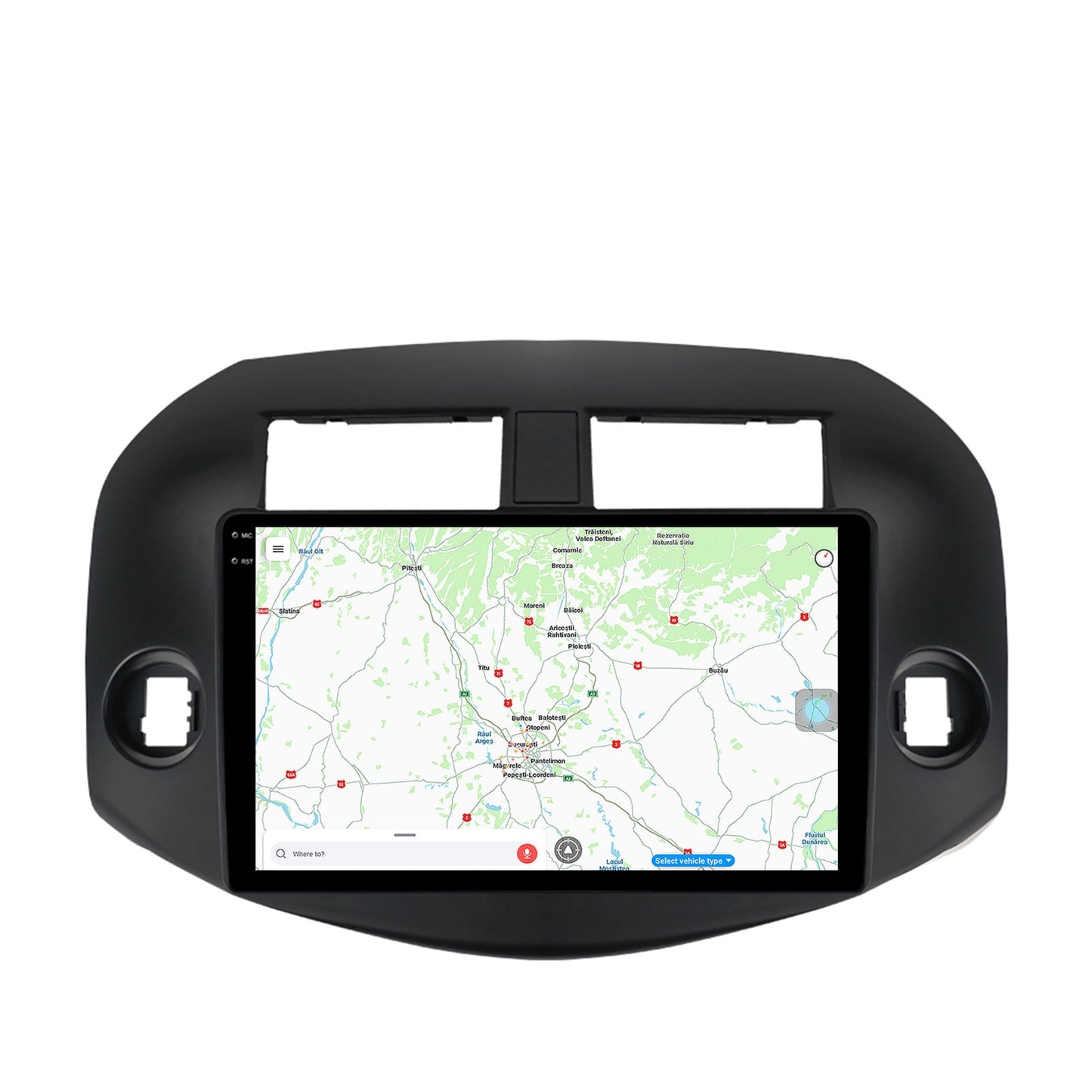 Navigatie Toyota RAV4 (2005-2013), Android, X-Octacore / 8GB RAM + 256GB ROM, 10.36 Inch - AD-BGX10008+AD-BGRKIT069B