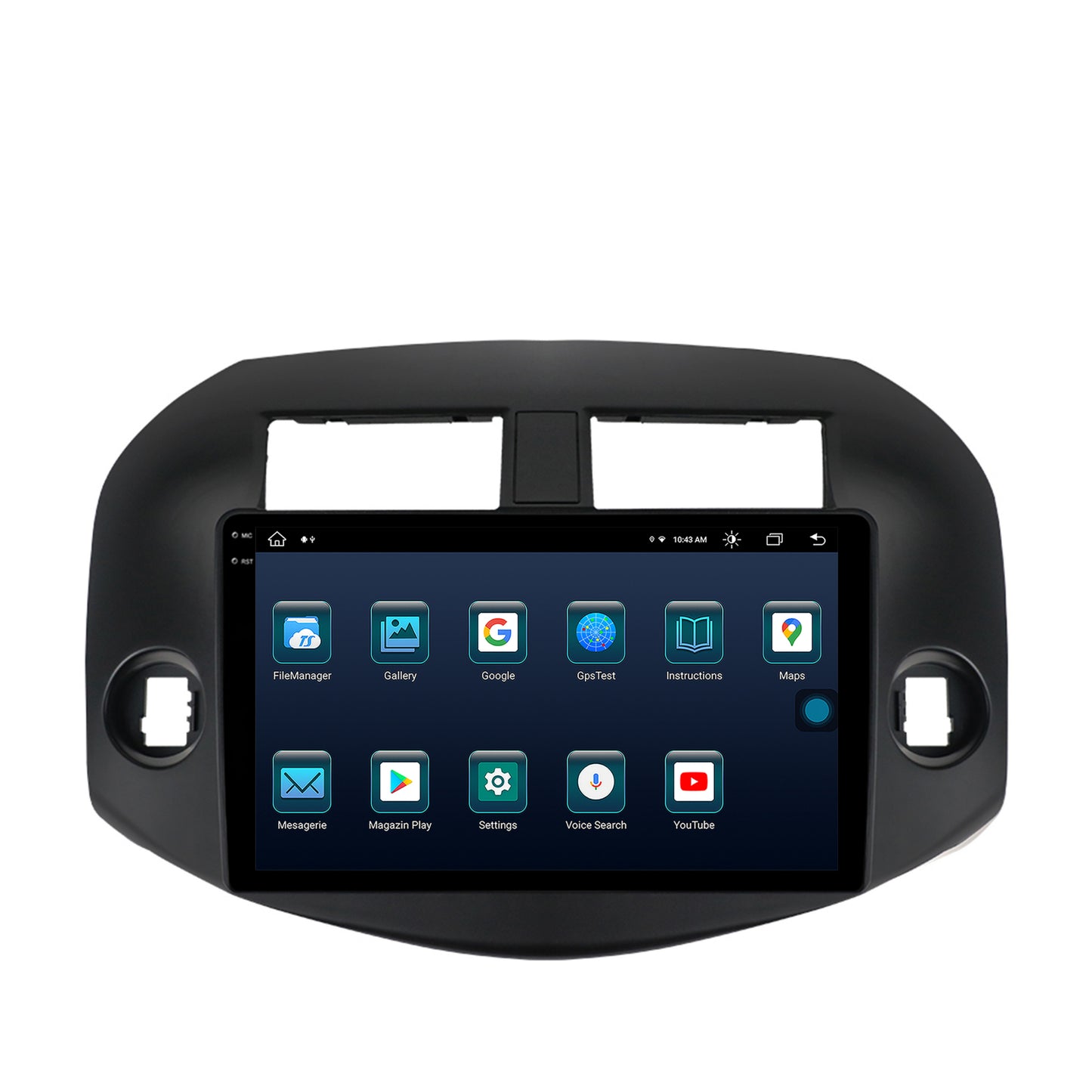 Navigatie Toyota RAV4 (2005-2013), Android, X-Octacore / 8GB RAM + 256GB ROM, 10.36 Inch - AD-BGX10008+AD-BGRKIT069B