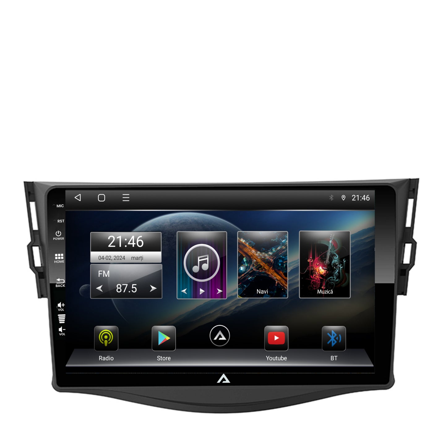 Navigatie Toyota RAV4 (2006-2013), Android, E-Octacore / 2GB RAM + 32GB ROM, 9 Inch - AD-BGE9002+AD-BGRKIT096
