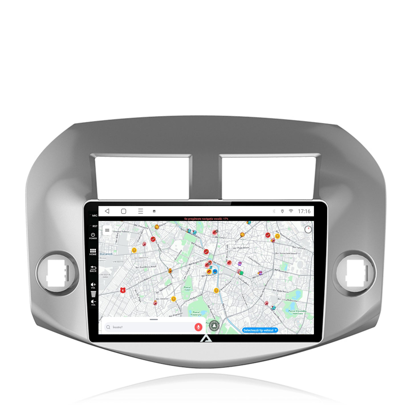 Navigatie Toyota RAV4 (2006-2013), Android, P-Octacore / 2GB RAM + 32GB ROM, 10.1 Inch - AD-BGP10002+AD-BGRKIT069A