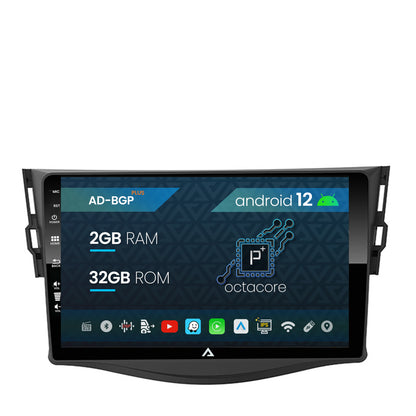 Navigatie Toyota RAV4 (2006-2013), Android, P-Octacore / 2GB RAM + 32GB ROM, 9 Inch - AD-BGP9002+AD-BGRKIT096