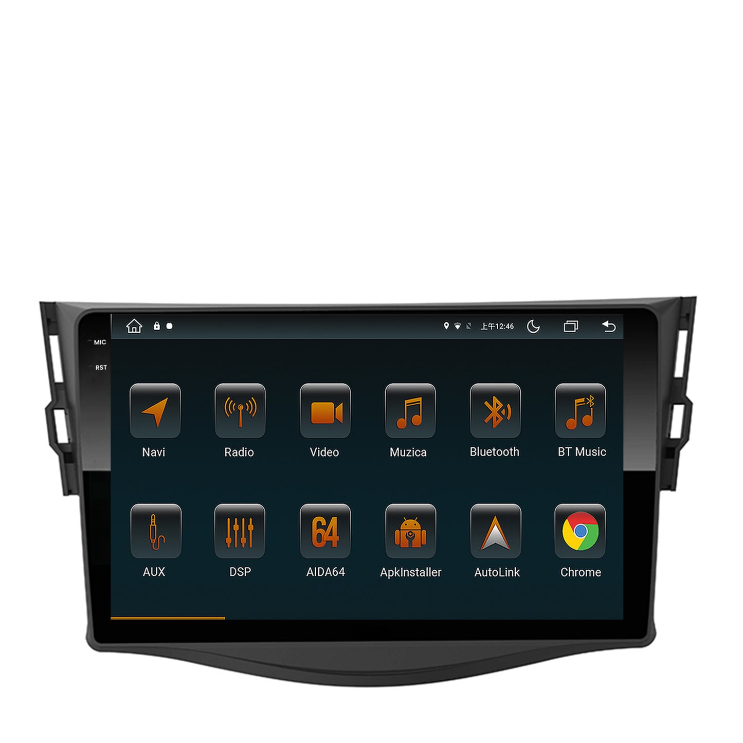 Navigatie Toyota RAV4 (2006-2013), Android, V-Octacore / 4GB RAM + 64GB ROM, 9.5 Inch - AD-BGV9004+AD-BGRKIT096