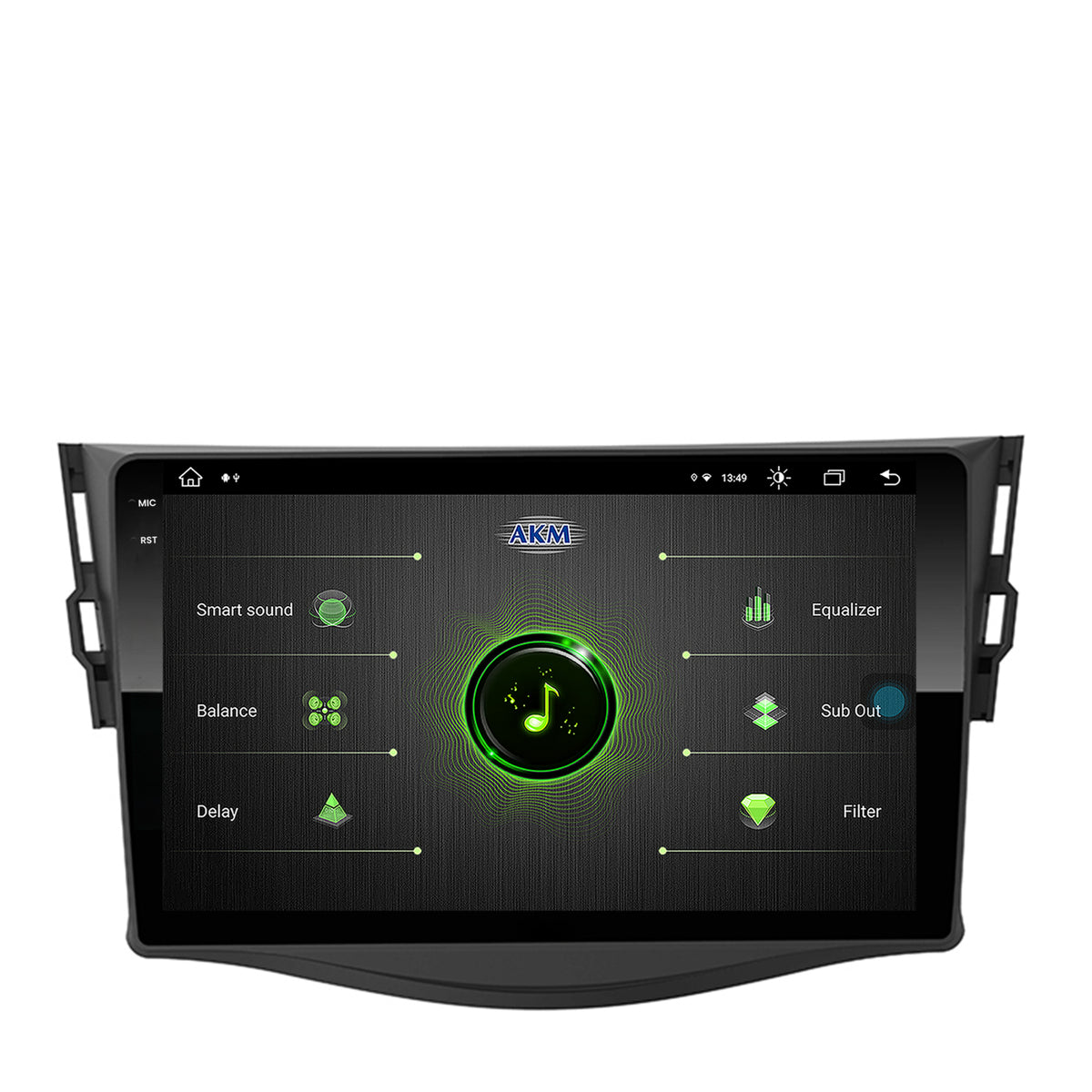 Navigatie Toyota RAV4 (2006-2013), Android, V-Octacore / 4GB RAM + 64GB ROM, 9.5 Inch - AD-BGV9004+AD-BGRKIT096