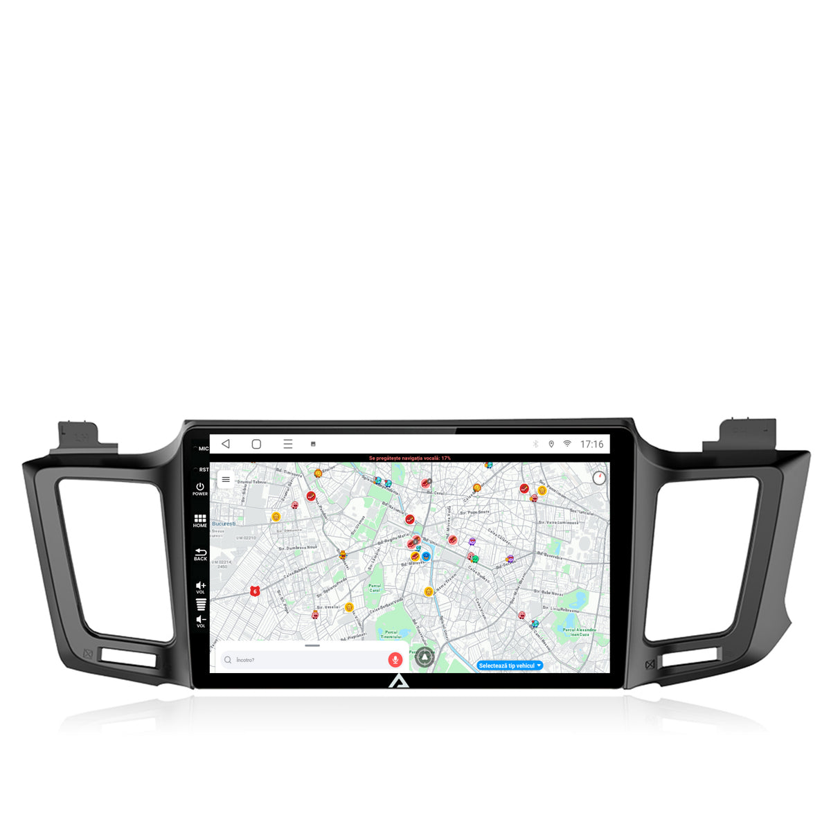 Navigatie Toyota RAV4 (2013-2018), Android, E-Octacore / 2GB RAM + 32GB ROM, 10.1 Inch - AD-BGE10002+AD-BGRKIT060