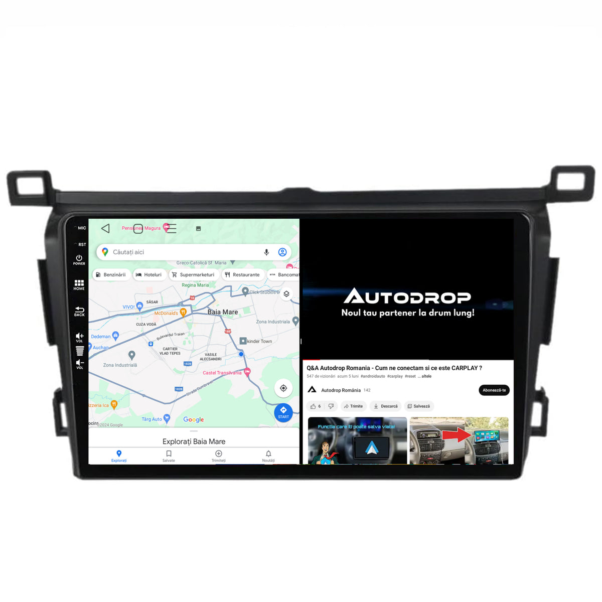 Navigatie Toyota RAV4 (2013-2018), Android, E-Octacore / 2GB RAM + 32GB ROM, 9 Inch - AD-BGE9002+AD-BGRKIT092