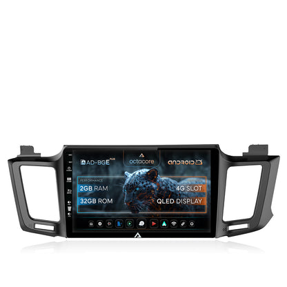 Navigatie Toyota RAV4 (2013-2018), Android, E-Octacore / 2GB RAM + 32GB ROM, 10.1 Inch - AD-BGE10002+AD-BGRKIT060
