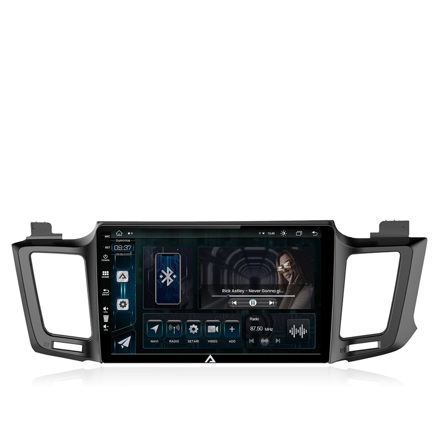 Navigatie Toyota RAV4 (2013-2018), Android, Z-Octacore / 8GB RAM + 256GB ROM, 10.1 Inch - AD-BGZ10008+AD-BGRKIT060