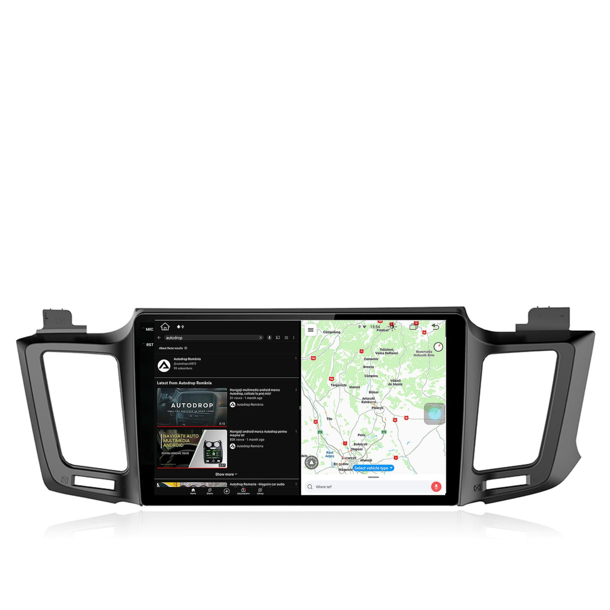 Navigatie Toyota RAV4 (2013-2018), Android, V-Octacore / 4GB RAM + 64GB ROM, 10.36 Inch - AD-BGV10004+AD-BGRKIT060