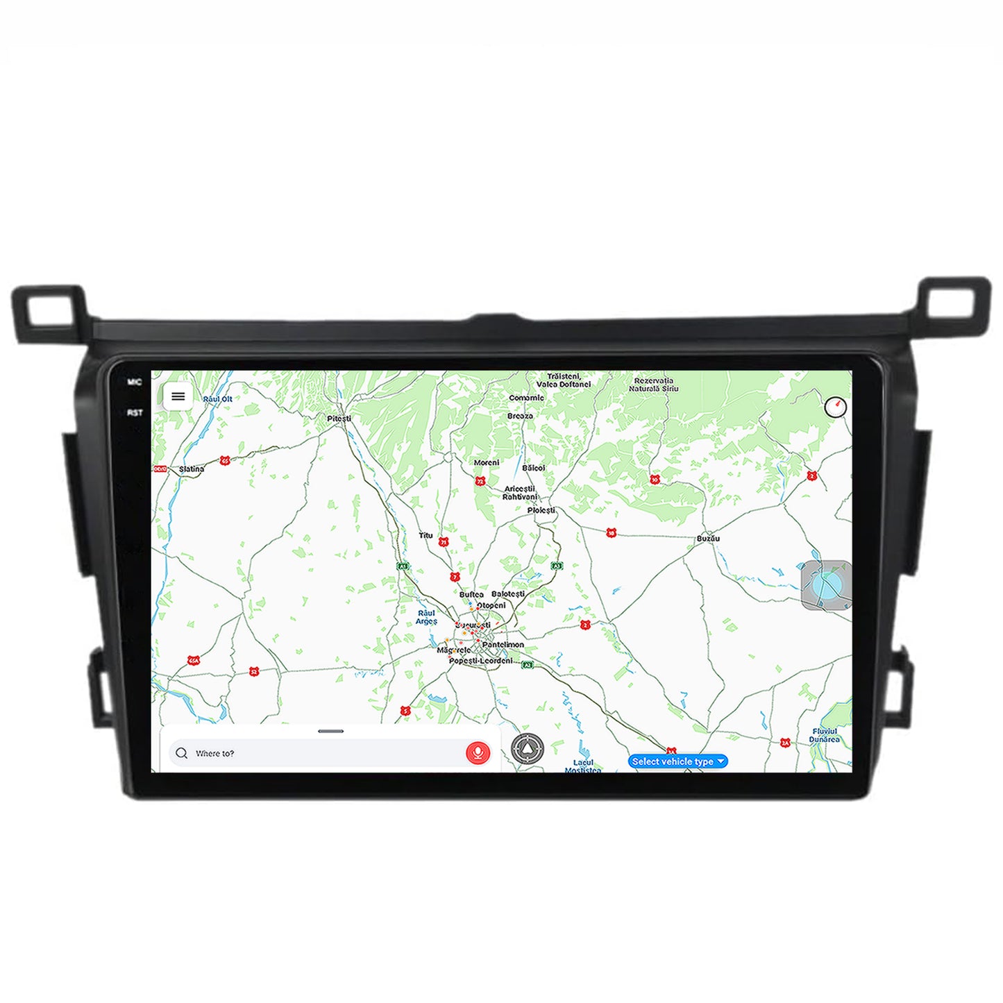 Navigatie Toyota RAV4 (2013-2018), Android, V-Octacore / 4GB RAM + 64GB ROM, 9.5 Inch - AD-BGV9004+AD-BGRKIT092