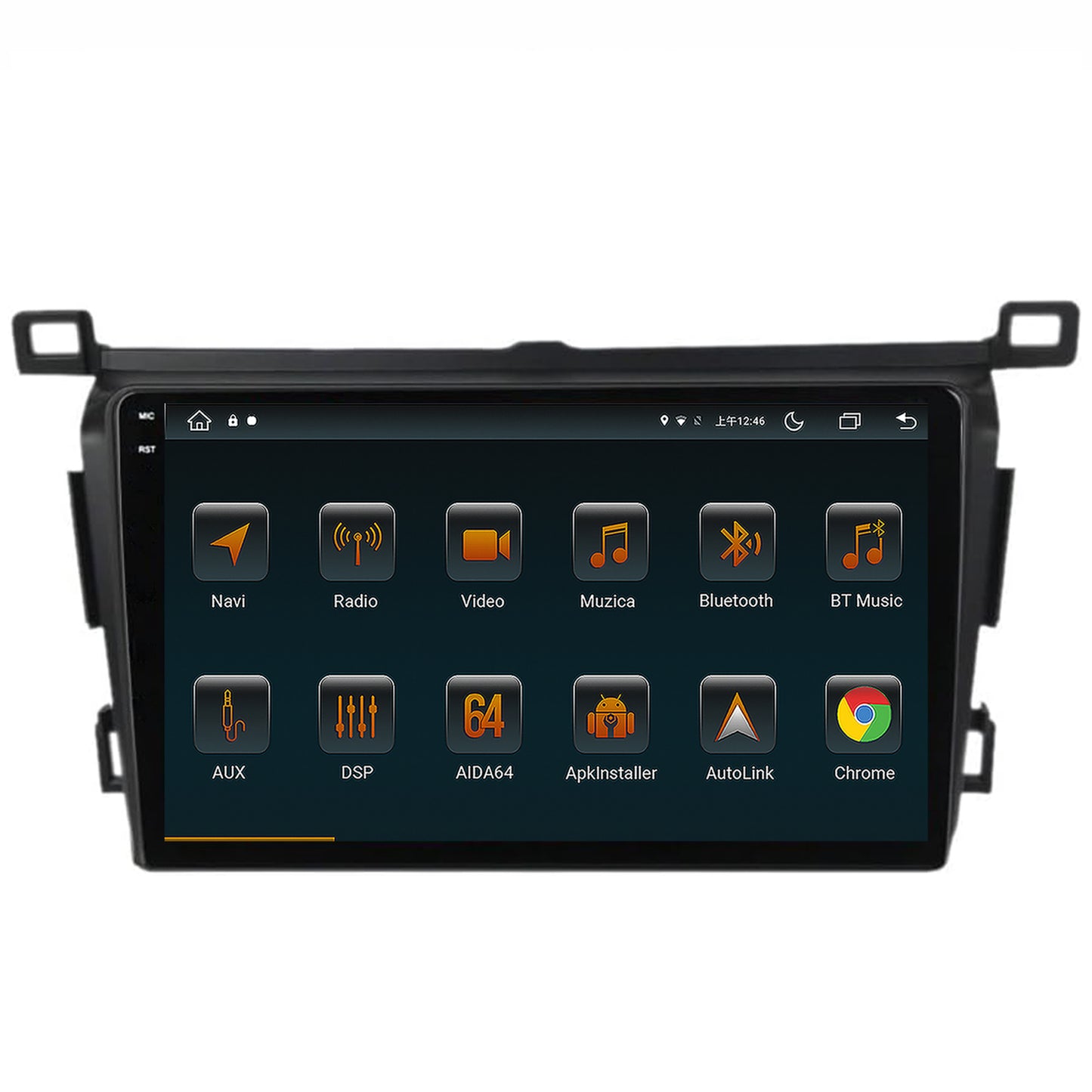 Navigatie Toyota RAV4 (2013-2018), Android, V-Octacore / 4GB RAM + 64GB ROM, 9.5 Inch - AD-BGV9004+AD-BGRKIT092