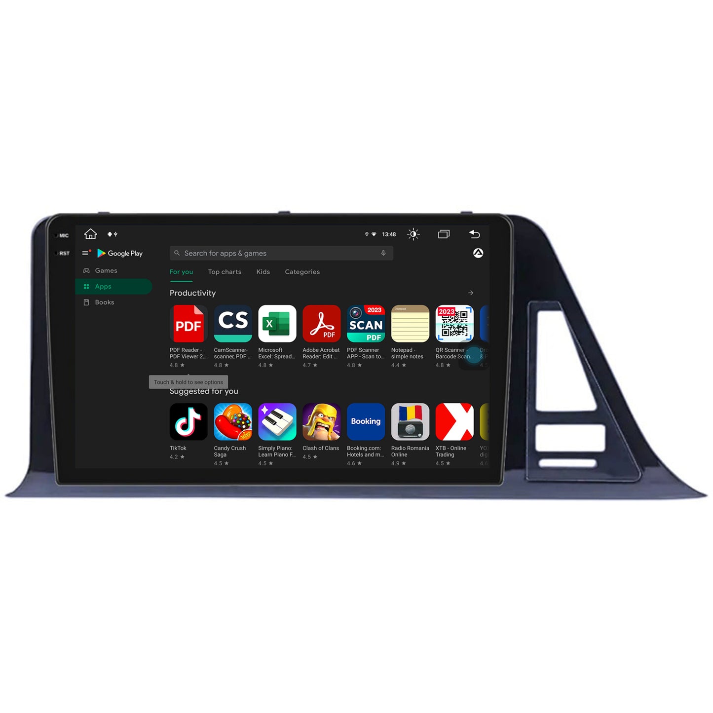 Navigatie Toyota C-HR (2016-2020), Android, V-Octacore / 4GB RAM + 64GB ROM, 9.5 Inch - AD-BGV9004+AD-BGRKIT073