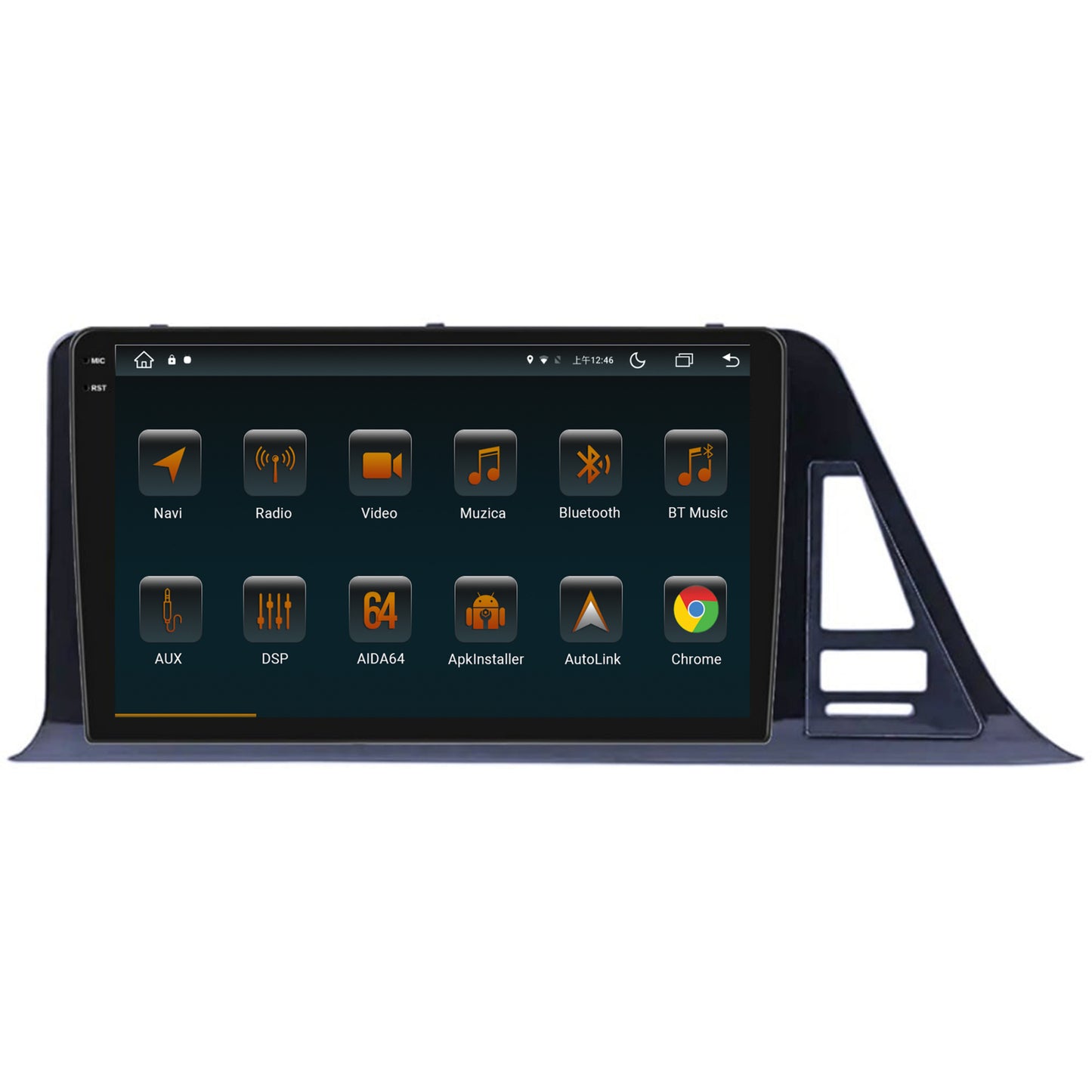 Navigatie Toyota C-HR (2016-2020), Android, V-Octacore / 4GB RAM + 64GB ROM, 9.5 Inch - AD-BGV9004+AD-BGRKIT073