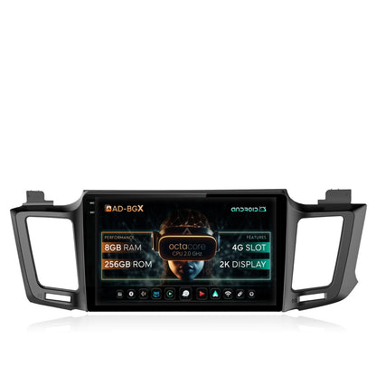 Navigatie Toyota RAV4 (2013-2018), Android, X-Octacore / 8GB RAM + 256GB ROM, 10.36 Inch - AD-BGX10008+AD-BGRKIT060
