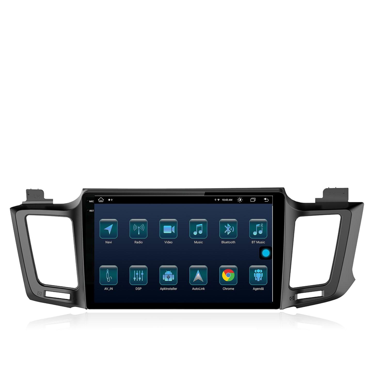 Navigatie Toyota RAV4 (2013-2018), Android, X-Octacore / 8GB RAM + 256GB ROM, 10.36 Inch - AD-BGX10008+AD-BGRKIT060