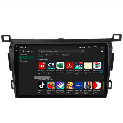 Navigatie Toyota RAV4 (2013-2018), Android, X-Octacore / 8GB RAM + 256GB ROM, 9.5 Inch - AD-BGX9008+AD-BGRKIT092