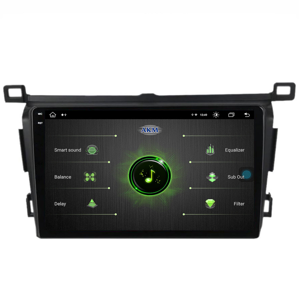 Navigatie Toyota RAV4 (2013-2018), Android, X-Octacore / 8GB RAM + 256GB ROM, 9.5 Inch - AD-BGX9008+AD-BGRKIT092