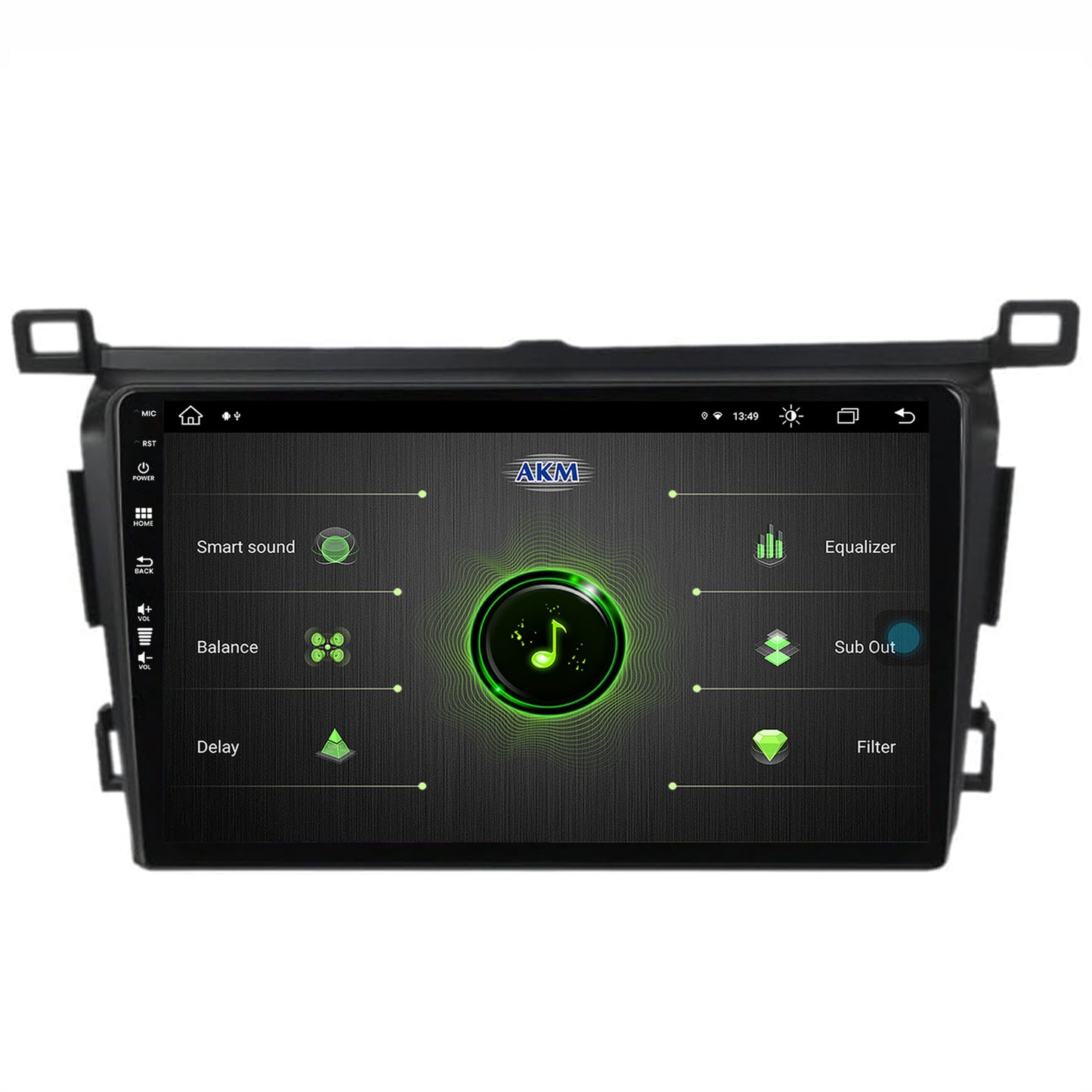 Navigatie Toyota RAV4 (2013-2018), Android, Z-Octacore / 8GB RAM + 256GB ROM, 9 Inch - AD-BGZ9008+AD-BGA10002+AD-BGRKIT092