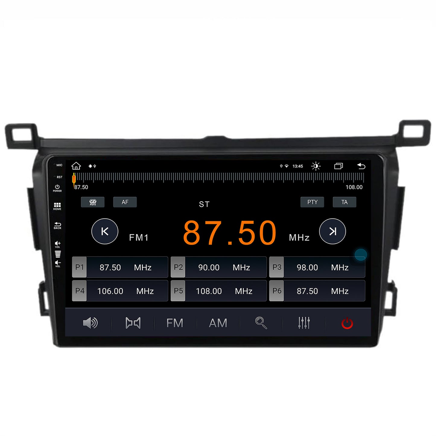 Navigatie Toyota RAV4 (2013-2018), Android, Z-Octacore / 8GB RAM + 256GB ROM, 9 Inch - AD-BGZ9008+AD-BGA10002+AD-BGRKIT092