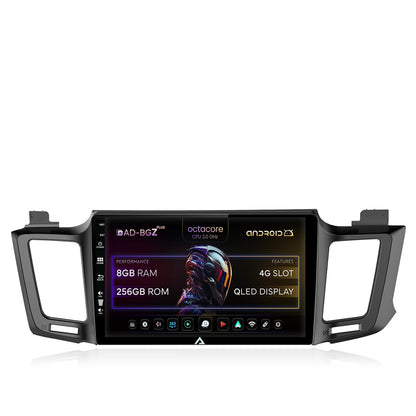Navigatie Toyota RAV4 (2013-2018), Android, Z-Octacore / 8GB RAM + 256GB ROM, 10.1 Inch - AD-BGZ10008+AD-BGRKIT060
