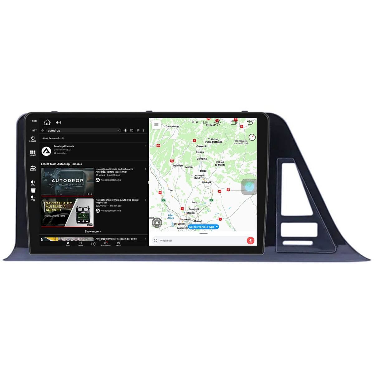 Navigatie Toyota C-HR (2016-2020), Android, Z-Octacore / 8GB RAM + 256GB ROM, 9 Inch - AD-BGZ9008+AD-BGA10002+AD-BGRKIT073