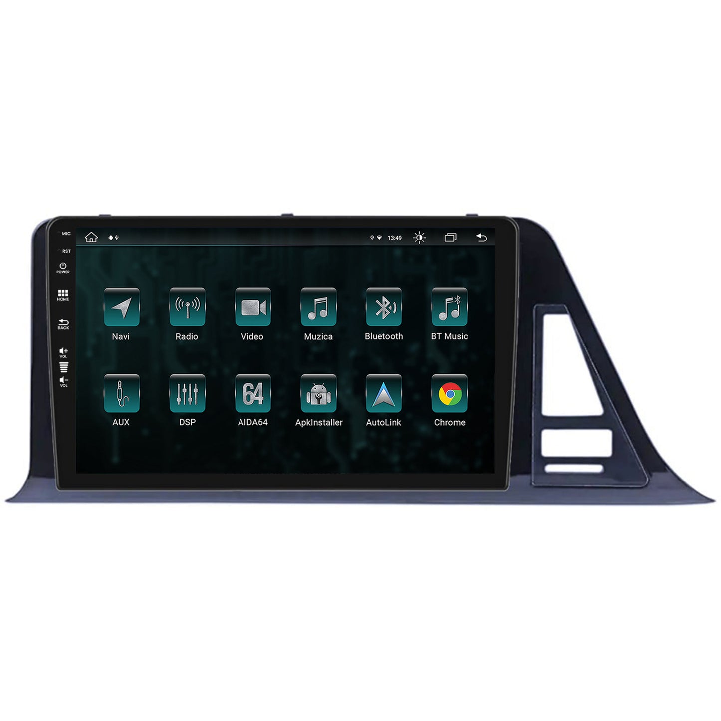 Navigatie Toyota C-HR (2016-2020), Android, Z-Octacore / 8GB RAM + 256GB ROM, 9 Inch - AD-BGZ9008+AD-BGA10002+AD-BGRKIT073