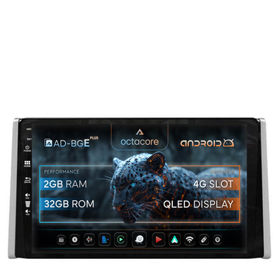 Navigatie Toyota RAV4 (2018+), Android, E-Octacore / 2GB RAM + 32GB ROM, 9 Inch - AD-BGE9002+AD-BGRKIT098