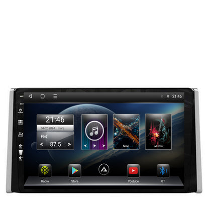 Navigatie Toyota RAV4 (2018+), Android, P-Octacore / 2GB RAM + 32GB ROM, 9 Inch - AD-BGP9002+AD-BGRKIT098