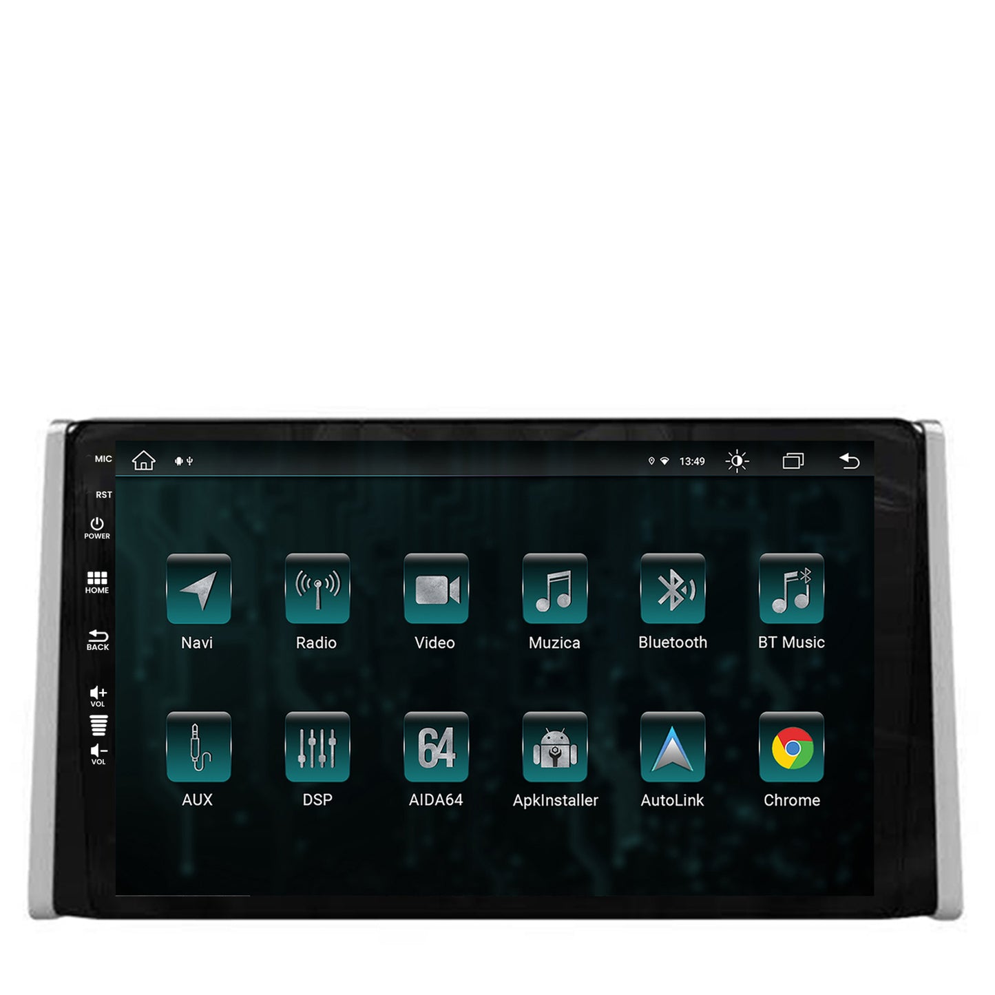 Navigatie Toyota RAV4 (2018+), Android, Z-Octacore / 8GB RAM + 256GB ROM, 9 Inch - AD-BGZ9008+AD-BGRKIT098