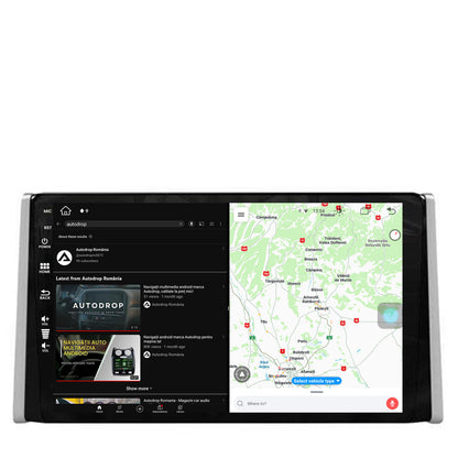 Navigatie Toyota RAV4 (2018+), Android, Z-Octacore / 8GB RAM + 256GB ROM, 9 Inch - AD-BGZ9008+AD-BGRKIT098