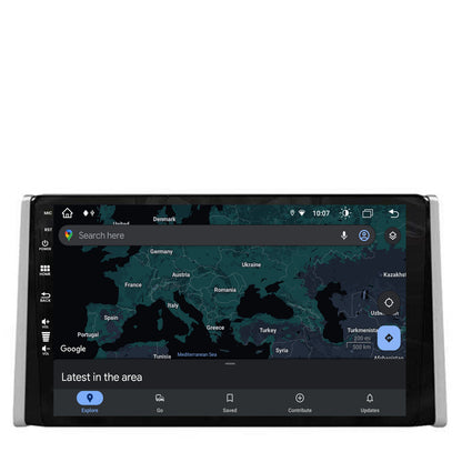Navigatie Toyota RAV4 (2018+), Android, Z-Octacore / 8GB RAM + 256GB ROM, 9 Inch - AD-BGZ9008+AD-BGRKIT098