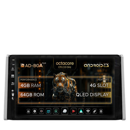 Navigatie Toyota RAV4 (2018+), Android, A-Octacore / 4GB RAM + 64GB ROM, 9 Inch - AD-BGA9004+AD-BGRKIT098