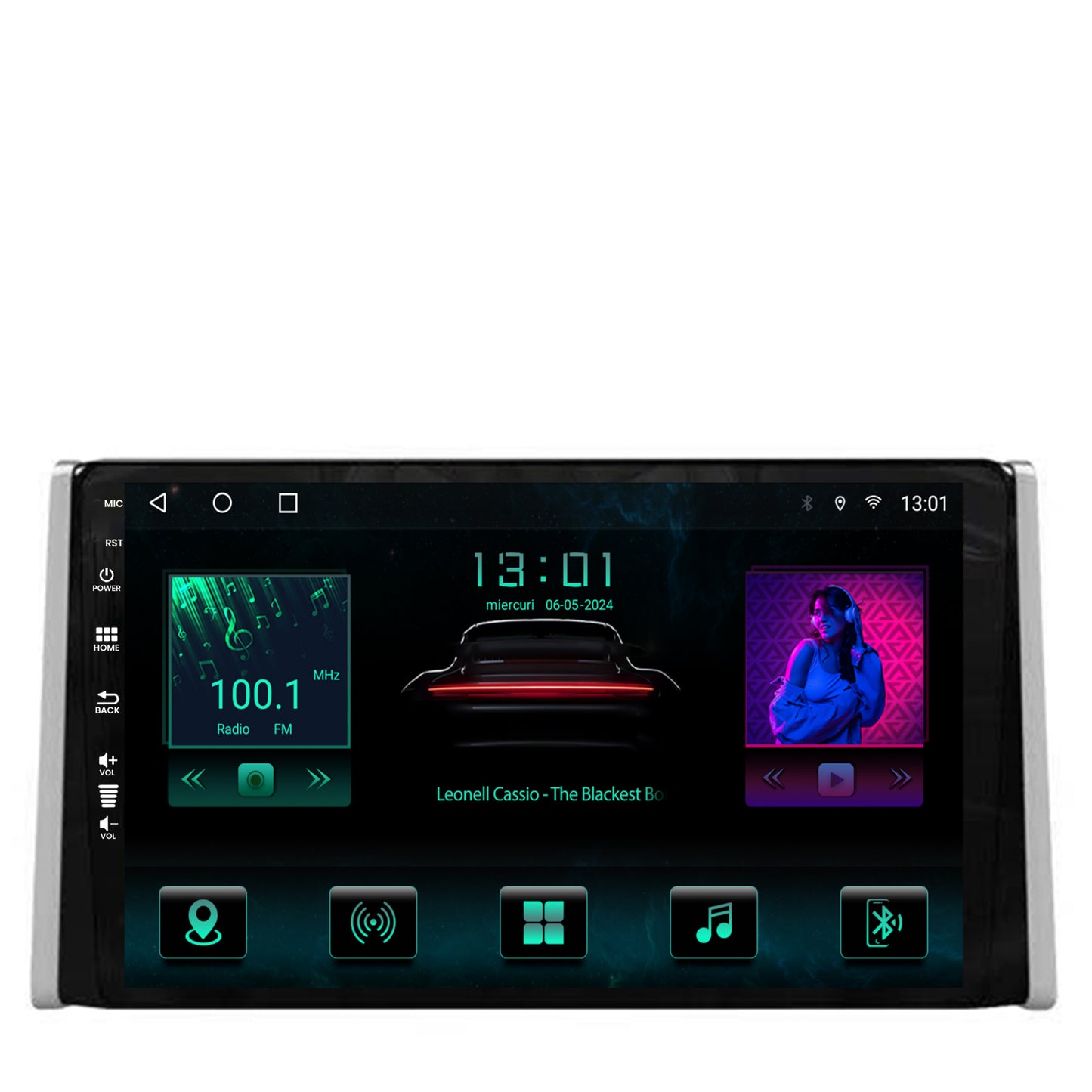 Navigatie Toyota RAV4 (2018+), Android, A-Octacore / 4GB RAM + 64GB ROM, 9 Inch - AD-BGA9004+AD-BGRKIT098