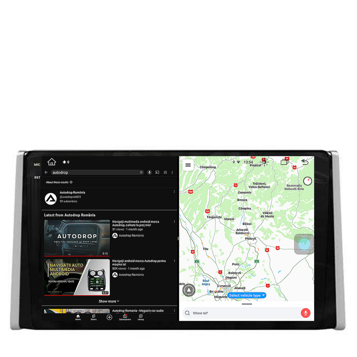 Navigatie Toyota RAV4 (2018+), Android, V-Octacore / 4GB RAM + 64GB ROM, 9.5 Inch - AD-BGV9004+AD-BGRKIT098