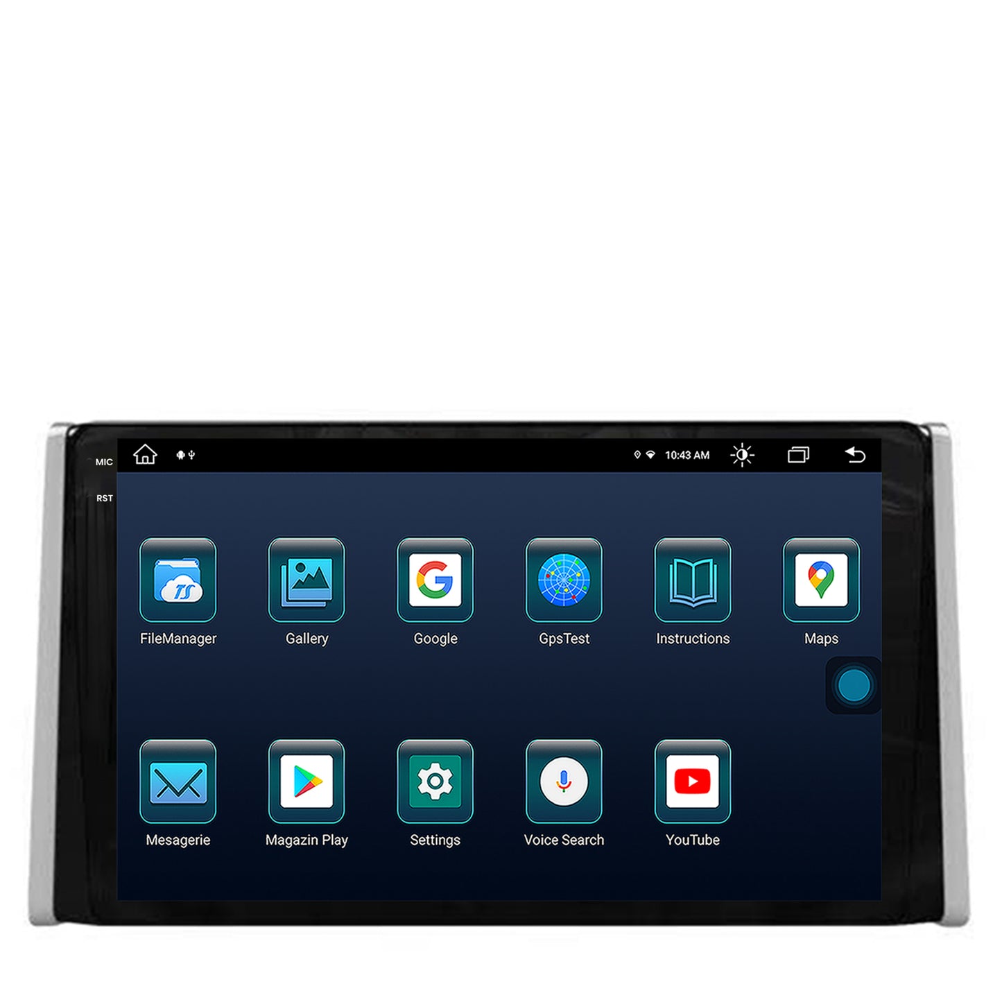 Navigatie Toyota RAV4 (2018+), Android, X-Octacore / 8GB RAM + 256GB ROM, 9.5 Inch - AD-BGX9008+AD-BGRKIT098