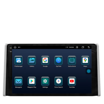 Navigatie Toyota RAV4 (2018+), Android, X-Octacore / 8GB RAM + 256GB ROM, 9.5 Inch - AD-BGX9008+AD-BGRKIT098