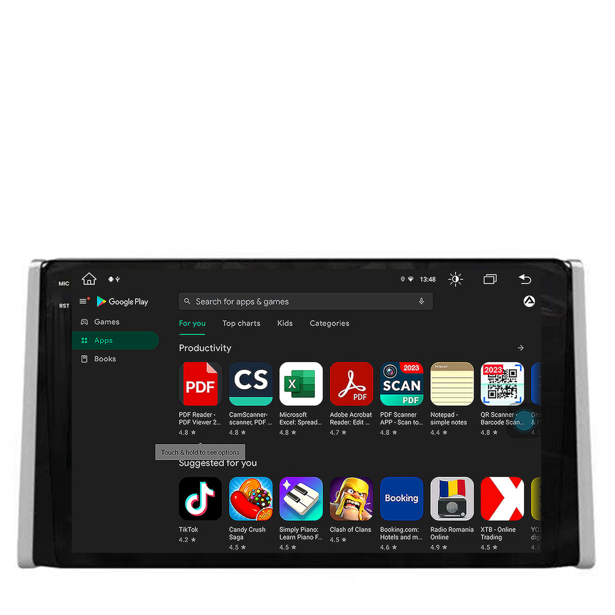 Navigatie Toyota RAV4 (2018+), Android, X-Octacore / 8GB RAM + 256GB ROM, 9.5 Inch - AD-BGX9008+AD-BGRKIT098
