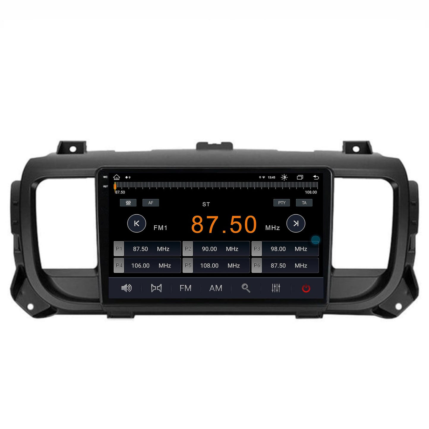 Navigatie Toyota Proace (2016+), Android, X-Octacore / 8GB RAM + 256GB ROM, 9.5 Inch - AD-BGX9008+AD-BGRKIT065V2