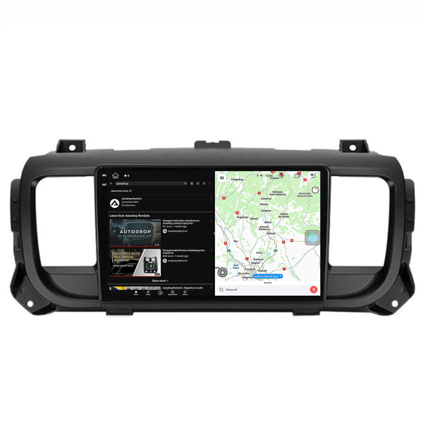 Navigatie Toyota Proace (2016+), Android, X-Octacore / 8GB RAM + 256GB ROM, 9.5 Inch - AD-BGX9008+AD-BGRKIT065V2