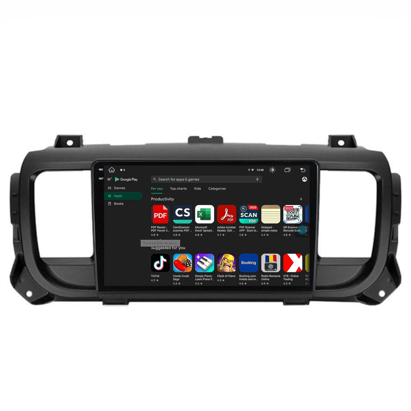 Navigatie Toyota Proace (2016+), Android, X-Octacore / 8GB RAM + 256GB ROM, 9.5 Inch - AD-BGX9008+AD-BGRKIT065V2
