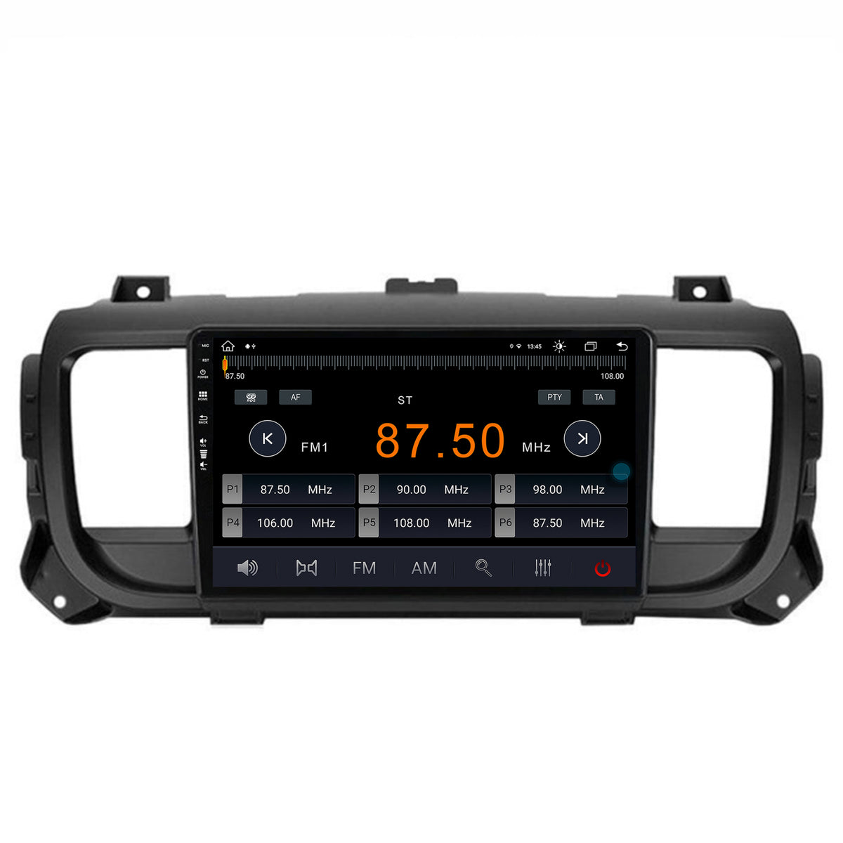 Navigatie Toyota Proace (2016+), Android, Z-Octacore / 8GB RAM + 256GB ROM, 9 Inch - AD-BGZ9008+AD-BGRKIT065V2