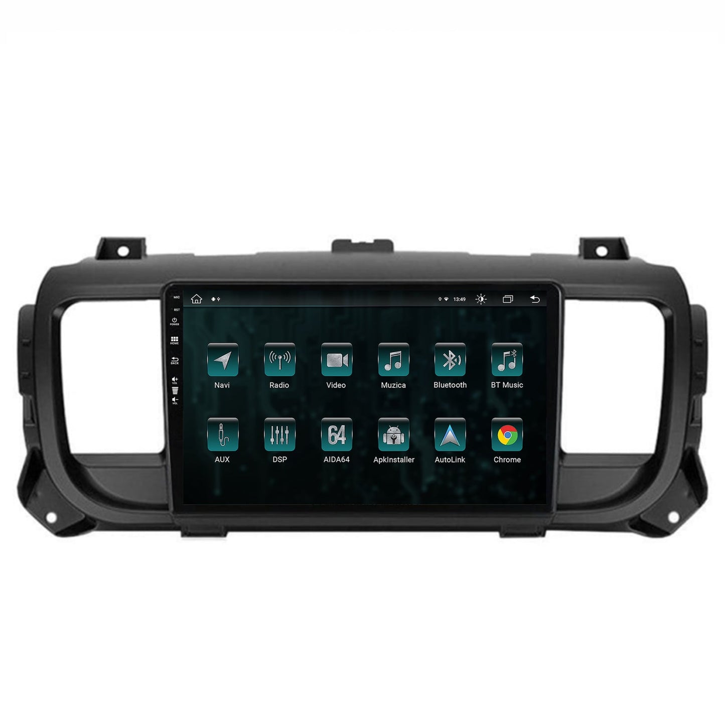 Navigatie Toyota Proace (2016+), Android, Z-Octacore / 8GB RAM + 256GB ROM, 9 Inch - AD-BGZ9008+AD-BGRKIT065V2